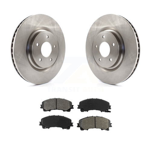 TRANSIT AUTO  Front Disc Brake Rotors And Semi-Metallic Pads Kit for Nissan Rogue K8S-100660