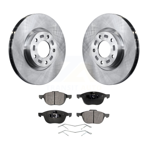 TRANSIT AUTO  Front Disc Brake Rotors And Ceramic Pads Kit for Mazda 3 5 Sport K8T-100435