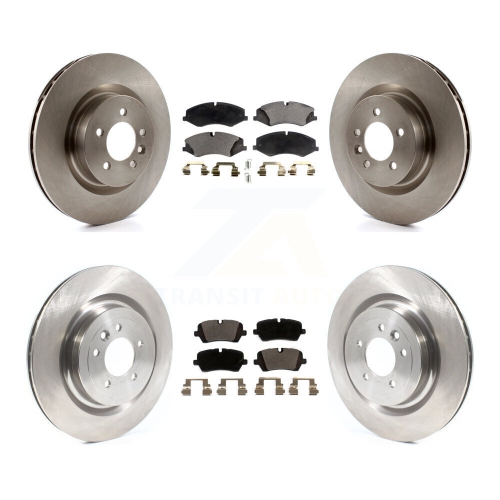 Front Rear Brake Rotors Ceramic Pad Kit For Land Rover Range Sport HSE SE with GAS engine K8T-103429