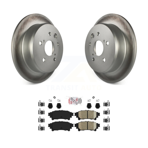 Image 1 de 10.. Disques de frein arrière recouverts et plaquettes en céramique pour Lexus IS250 KGA-103433