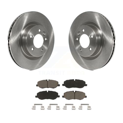 Image 1 of 10.. Front Disc Brake Rotors And Ceramic Pads Kit For Land Rover LR3 Range Sport K8C-100647