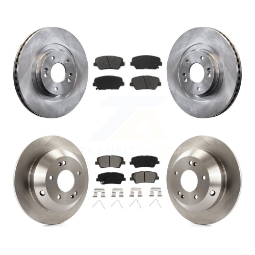 Image 1 de 10.. Plaquettes semi-métalliques disques de frein arrière avant pour Kia Sorento Hyundai Santa Fe Sport K8S-102702