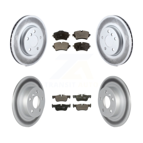 Image 1 de 10.. Disques de frein à disque et plaquettes en céramique à revêtement arrière pour Mini Cooper Clubman KGT-102628
