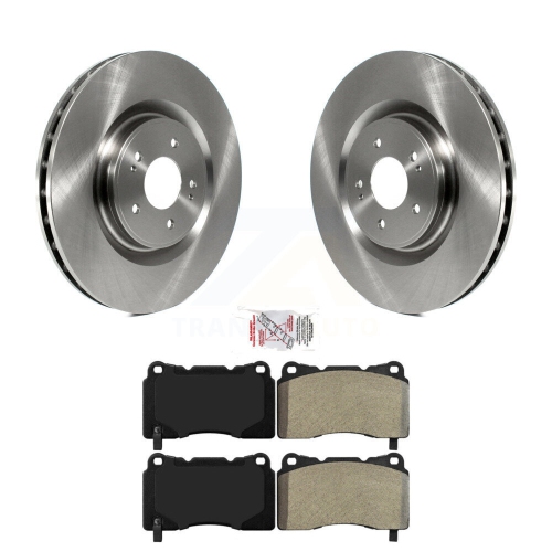 Image 1 de 10.. Disques de frein avant et plaquettes semi-métalliques pour Mitsubishi lancer K8&nbsp;A-103943