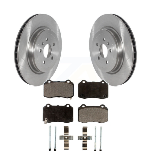 Image 1 de 10.. Kit de disques de frein arrière et plaquettes en céramique pour Tesla S 2016 à partir de 04 16 K8T-103922