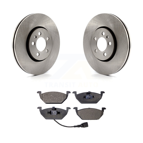 TRANSIT AUTO  Front Brake Rotor And Ceramic Pad Kit for Volkswagen Golf With 288MM Diameter K8T-100331