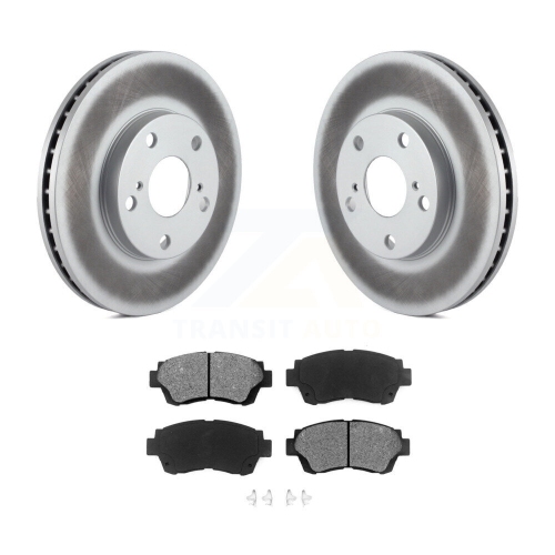 Image 1 de 10.. Ensemble de plaquettes semi-métalliques de frein recouvertes avant pour Toyota Camry Sienna Avalon Lexus ES300 KGS-100184