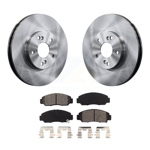 Image 1 de 10.. Disques de frein avant et plaquettes semi-métalliques pour Honda Accord K8S-103635