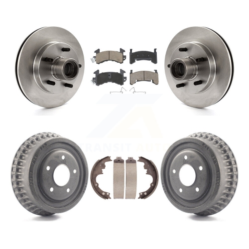 CMX  Front Rear Brake Rotor Ceramic Pad Drum Kit for Gmc Sonoma Chevrolet S10 Blazer S15 Jimmy K8C-102759