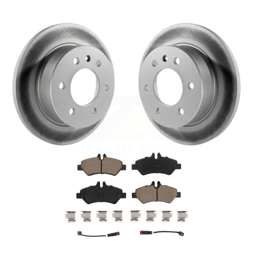 Ensemble disque de frein à revêtement arrière et plaquette en céramique pour Sprinter 2500 Mercedes-Benz Dodge 3500 KGC-101657
