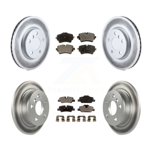 Image 1 de 10.. Disques de frein à disque et plaquettes en céramique gainés à l'avant pour Mini Cooper KGT-101248