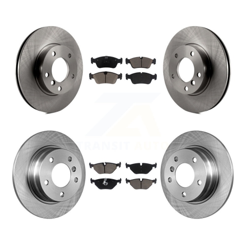CMX  Front Rear Disc Brake Rotors And Ceramic Pads Kit for Bmw 318I 328I 328Is 323Is 318Is K8C-101578