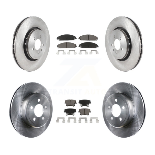 Image 1 de 10.. Plaquettes de frein arrière avant en céramique pour Dodge charger avec rotor 370&nbsp;mm diamètre K8C-100769