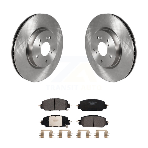 Image 1 of 10.. Front Disc Brake Rotors And Ceramic Pads Kit For Honda CR-V HR-V K8T-103068