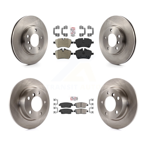 Image 1 of 10.. Front Semi-Metallic Rear Ceramic Pad & Brake Rotor Kit For Mini Cooper Countryman Paceman K8A-106864