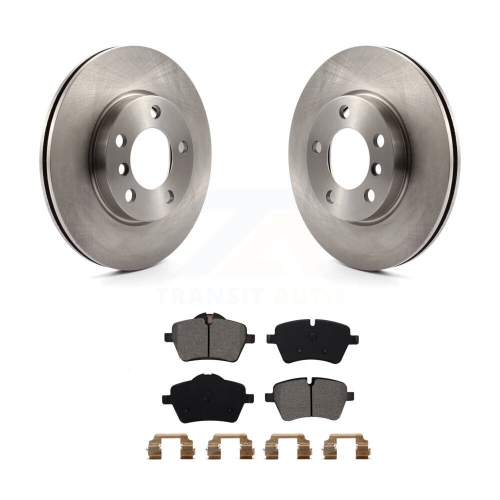 Image 1 of 10.. Front Disc Brake Rotors And Semi-Metallic Pads Kit For Mini Cooper Countryman Paceman K8S-100622
