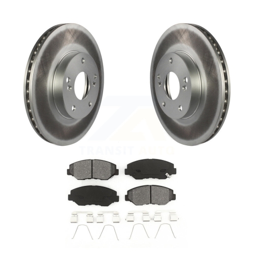 Image 1 de 10.. Ensemble de plaquettes semi-métalliques pour disque de frein à revêtement avant pour Honda Accord Civic Fit Element Acura ILX KGS-100208