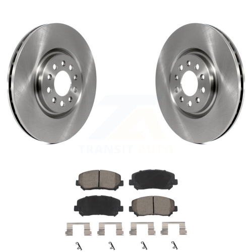 Image 1 of 10.. Front Disc Brake Rotors And Ceramic Pads Kit For Jeep Cherokee Chrysler 200 K8C-100218