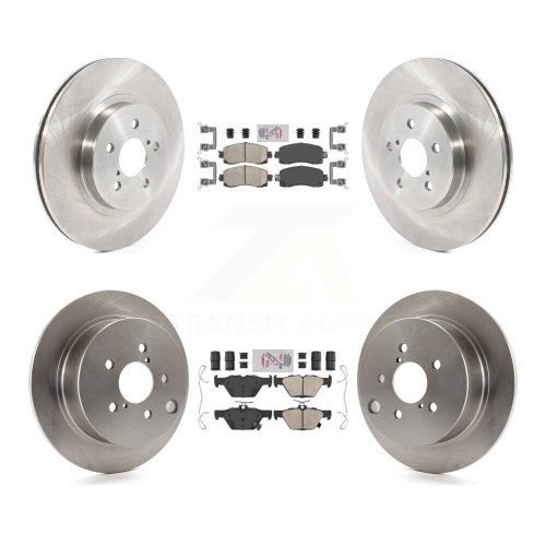 Image 1 de 10.. Plaquettes et disques de frein arrière en céramique avant pour Subaru Crosstrek K8&nbsp;A-106913