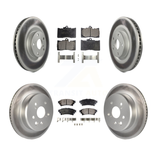 Image 1 de 10.. Jeu de plaquettes en céramique pour disque de frein arrière pour Lexus IS300 IS350 GS350 RC350 RC300 KGT-102031