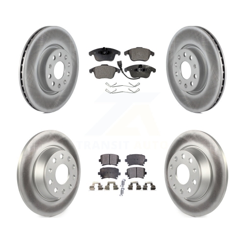 Image 1 de 10.. Ensemble de plaquettes en céramique pour rotor de frein arrière avant pour Volkswagen Tiguan Audi T3 Quattro Limited KGT-100989