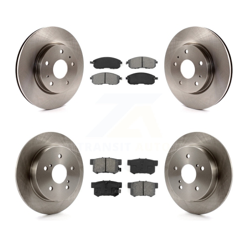 TRANSIT AUTO  Front Rear Disc Brake Rotors And Semi-Metallic Pads Kit for Suzuki Sx4 Crossover K8S-101382