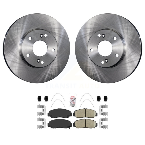 Image 1 de 10.. Ensemble de disques de frein à disque avant et plaquettes en céramique pour Honda Civic Accord Acura CSX, 8&nbsp;A-104033