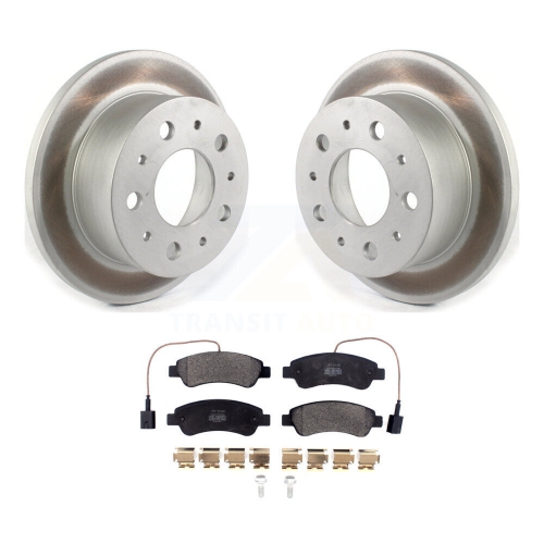Image 1 de 10.. Ensemble de plaquettes semi-métalliques pour disques de frein enduits arrière Promaster 2500 3500 1500 KGF-102054 2014-2021 DE Ram