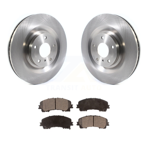 Image 1 de 10.. Disques de frein avant et plaquettes semi-métalliques pour INFINITI QX50 QX55 K8F-103709