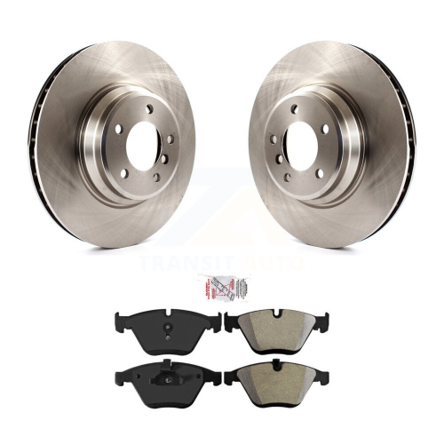 Image 1 de 10.. Kit de plaquettes de frein avant et semi-métalliques pour BMW 335i 2013 sans étriers peints bleus K8&nbsp;A-104379