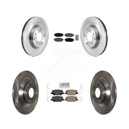 TRANSIT AUTO  Front Rear Ceramic Pad And Brake Rotor Kit for Mazda Cx-30 With 302MM Diameter K8A-103655