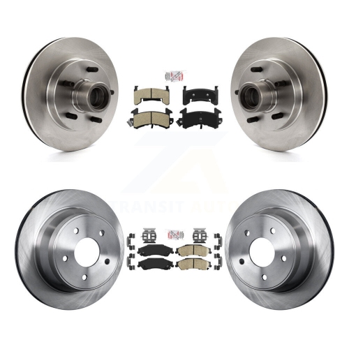 Image 1 de 10.. Nécessaire de plaquettes et de disques de frein avant semi-métalliques arrière pour S10 GMC Blazer Jimmy 8&nbsp;A-105922 de Chevrolet