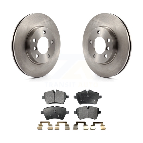 Image 1 of 10.. Front Disc Brake Rotors And Ceramic Pads Kit For Mini Cooper Countryman Paceman K8T-100644