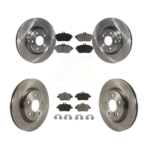 Image 1 of 10.. Front Rear Disc Brake Rotor Ceramic Pad Kit For Mercedes-Benz GLA250 CLA250 INFINITI QX30 K8C-101351