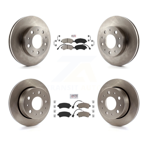 Image 1 de 10.. Jeu de plaquettes et de disques de frein avant semi-métalliques arrière pour Promaster 2014-2020 Ram 2500 3500 1500, 8&nbsp;A-103521