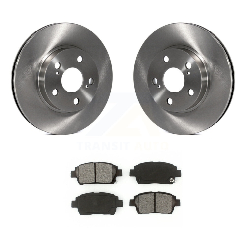 Image 1 de 10.. Disques de frein avant et plaquettes semi-métalliques pour Toyota Prius K8S-100447 2004-2009