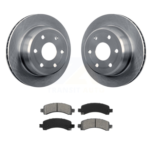 Image 1 de 10.. Disques de frein arrière semi-métalliques pour Chevrolet GMC Avalanche 1500 Express Yukon XL K8S-101527