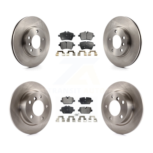 Image 1 of 10.. Front Rear Disc Brake Rotors And Ceramic Pads Kit For Mini Cooper Countryman Paceman K8T-101557
