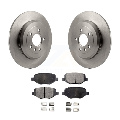 TRANSIT AUTO  Rear Brake Rotor & Ceramic Pad Kit for Ford Explorer Edge Flex Lincoln Taurus Mkx Mkt Mks K8T-101743