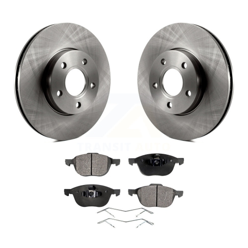 Front Disc Brake Rotors And Ceramic Pads Kit For Ford Focus C-Max K8T-100169