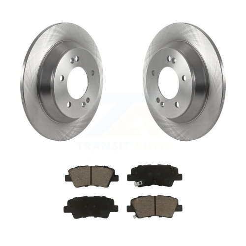 CMX  Rear Brake Rotor & Ceramic Pad Kit for 2022-2023 Hyundai Kona With Electric Parking K8C-103308