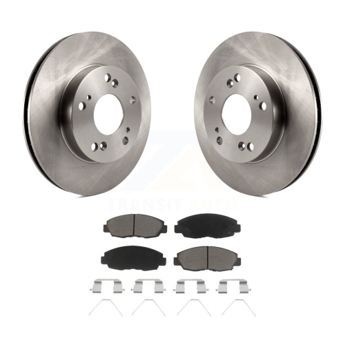 CMX  Front Disc Brake Rotors And Ceramic Pads Kit for Honda Civic K8C-100638
