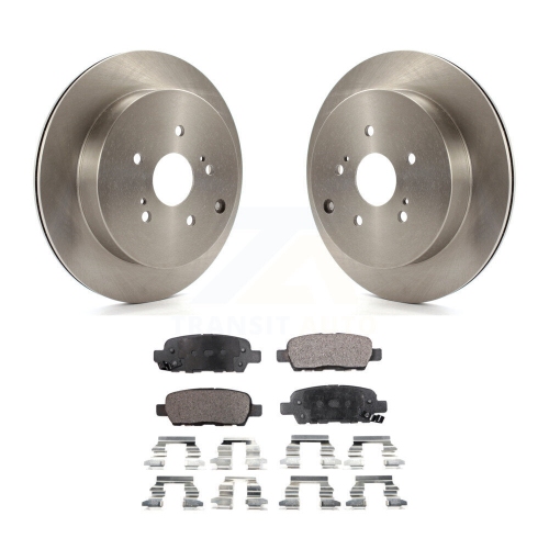 TRANSIT AUTO  Rear Disc Brake Rotors And Ceramic Pads Kit for 2009-2013 Suzuki Grand Vitara K8T-102028