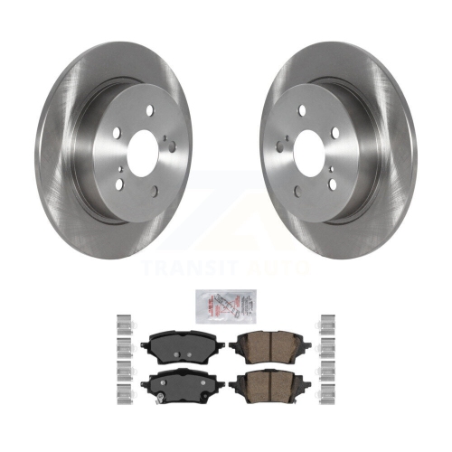 TRANSIT AUTO  Rear Disc Brake Rotors And Ceramic Pads Kit for Toyota C-Hr K8A-106071