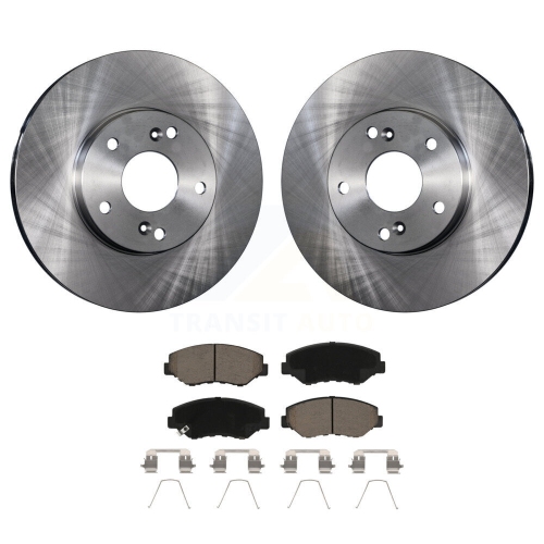CMX  Front Disc Brake Rotors Ceramic Pad Kit for Honda Accord Civic Fit Element Acura Ilx Cr-Z K8C-100241