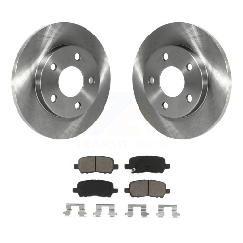 Rear Wheel Bearing & Hub Brake Rotor Kit For Allure LaCrosse - Foto 2