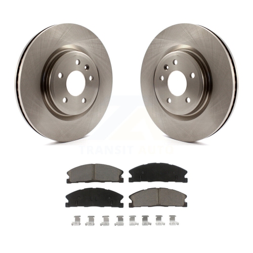 CMX  Front Brake Rotor And Ceramic Pad Kit for 2013 Ford Explorer Sport With Heavy Duty Brakes K8C-100511