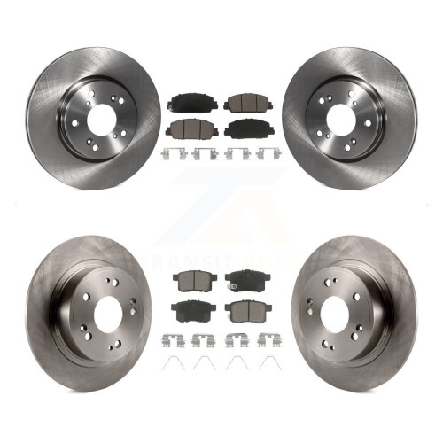 CMX  Front Rear Disc Brake Rotors And Ceramic Pads Kit for Honda Accord K8C-100983