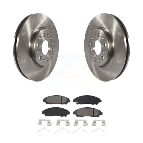 Front Brake Rotor & Semi-Metallic Pad Kit For Chevrolet Traverse GMC Acadia Buick Enclave K8S-102856