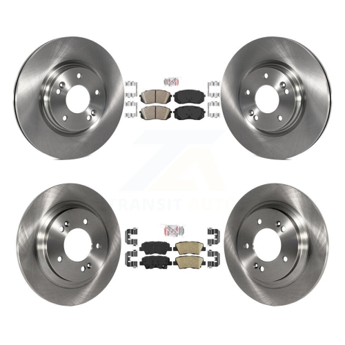Plaquettes et disques de frein avant arrière en céramique pour Kia Optima avec frein de stationnement électrique, 8&nbsp;A, 106565